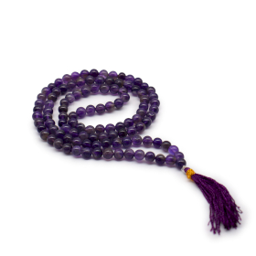 108 Perlen-Mala – Amethyst