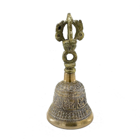 Mittlere tibetische Tingsha-Glocke- 6x11.5cm