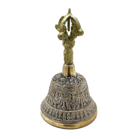 Große tibetische Tingsha-Glocke - 8x15cm