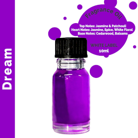 10x 10 ml Traum - Duftöl (ohne Etikett)