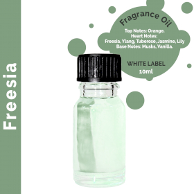 10x 10 ml Freesie - Duftöl (ohne Etikett)