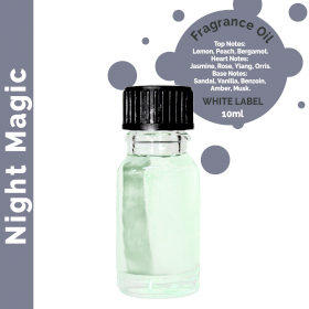 10x 10 ml Magie der Nacht - Duftöl (ohne Etikett)