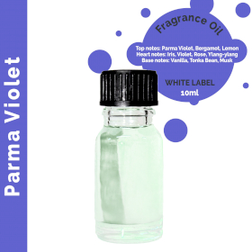 10x 10 ml Parma Veilchen Duftöl- Ohne Etikett