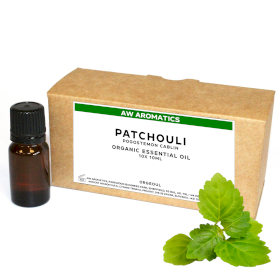 10x Bio-Ätherisches Patchouliöl 10 ml - ohne Etikett