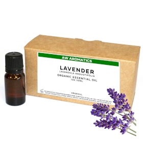 10x Ätherisches Bio-Lavendelöl 10 ml - ohne Etikett