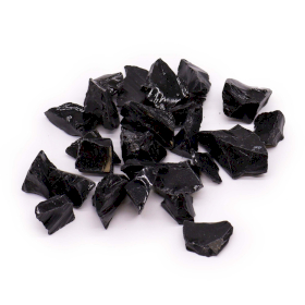 Rohe Kristalle (500gm) - Schwarzer Obsidian