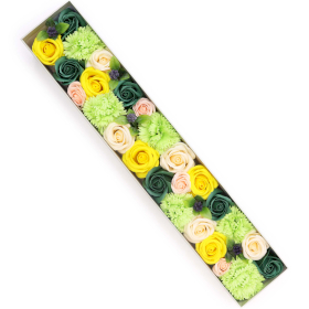 Extra lange Box – Frühlingsfeiern – Gelb und Grün