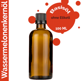 10x Wassermelonenkernöl- 100ml -  ohne Etikett