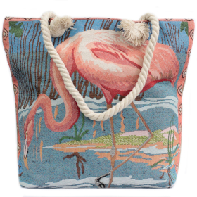 Klassische Tasche - Rosa Flamingo