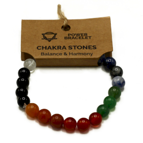 4x Kraftarmband - Chakra-Steine