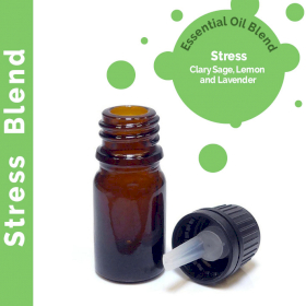 10x Weniger Stress – ätherische Ölmischung 10 ml - ohne Etikett