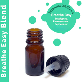 10x Atmen Sie einfach – ätherische Ölmischung 10 ml - ohne Etikett