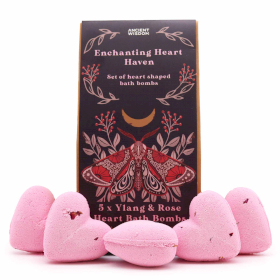 Bezauberndes Heart Heaven Badeherz-Geschenkset