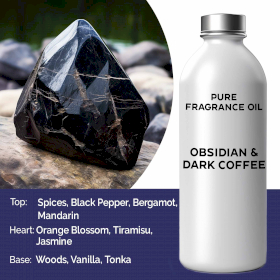 Obsidian & dunkler Kaffee – reines Duftöl- 500ml