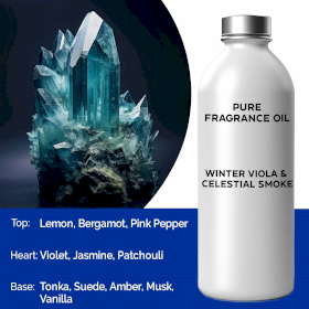 Reines Duftöl „Winter Viola & Celestial Smoke“- 500ml