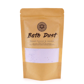 5x Süßer Fenchel & Jojoba Badepulver 200g