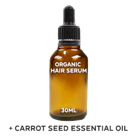 20x Organisches Haarserum- 30ml - Karottensamen – ohne Etikett