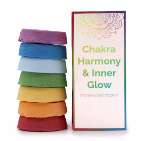 3x Chakra Badesprudel – Große Box - Chakra-Harmonie und inneres Leuchten