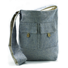 Tasche in Naturtönen - Comp Denim - Groß