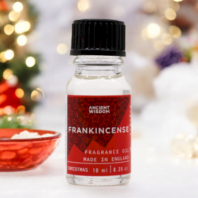10x Duftöle - Weihrauch (Weihnachtsetikett)