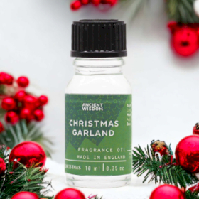 10x Weihnachtsgirlande- Duftöl  10ml