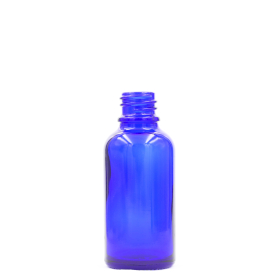 255x 5 ml blaue Tropfflasche aus Glas – ohne Verschluss