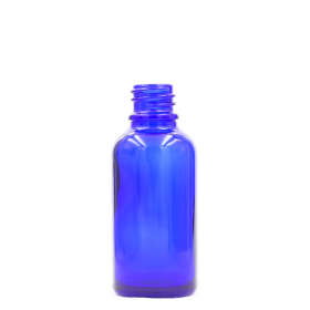 192x 10 ml blaue Tropfflasche aus Glas – ohne Verschluss