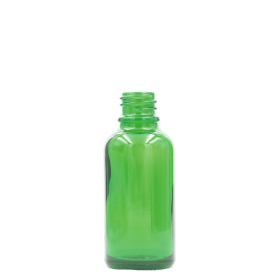 255x 5 ml Tropfflasche aus grünem Glas – ohne Verschluss
