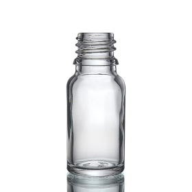 192x 10 ml Flasche aus klarem Glas (Gbot-07) – ohne Kappe