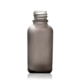 264x 50ml Mattgraue Glas-Tropfflasche -ohne Verschluss