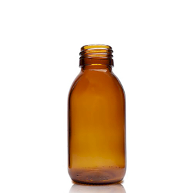70x 100 ml Medizinflasche aus Braunglas – ohne Verschluss
