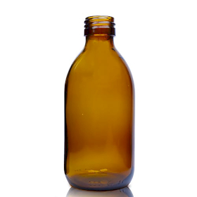 54x 250 ml Medizinflasche aus Braunglas – ohne Deckel