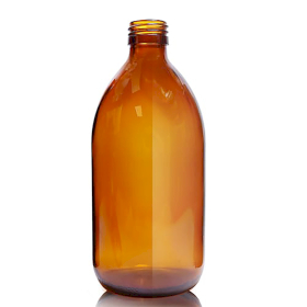 30x 500 ml Medizinflasche aus Braunglas – ohne Verschluss