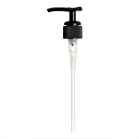 50x Pumpe für Medizinflasche aus Glas Schwarz - Kunststoff Schwarz 28mm