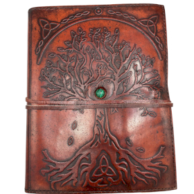 Kleiner Lebensbaum- Wickel- und Steindekor - 20x16x2cm - 160 Seiten