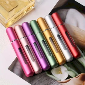 12x Taschenparfüm-Nachfüllspray 5 ml – Matt (verschiedene Farben)