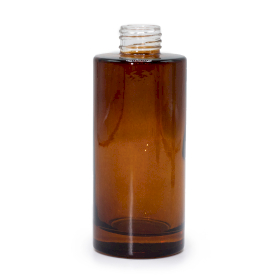 6x 200 ml große Schilfrohr-Diffusorflasche (28 mm Hals) – Bernstein
