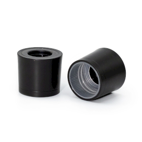 6x Diffusoranschluss 28 mm – schwarzer Kunststoffturm (passt zu 21–33)