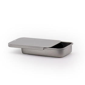 30x Mini-Dosenspender mit Schiebedeckel – 20 g (7 x 4,2 x 1,5 cm)