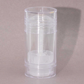 65x 65 x großer, transparenter Deo-/Parfümstiftspender – 35 g (7,4 x 3,6 x 1,6 cm)