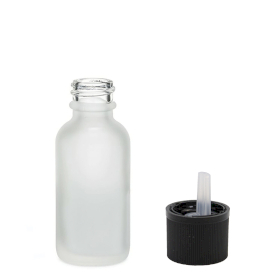 160x 10ml Frosted White Glass Dropper Flasche mit kindersicherer Tropfkappe