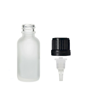 160x 10ml Frosted White Glass Dropper Flasche mit Tropferkappe