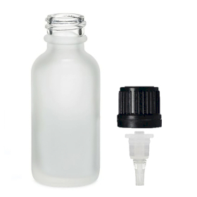 168x 100ml Frosted White Glass Dropper Flasche mit Tropferkappe