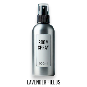 6x Premium Raumsprays - 100ml - Lavendelfelder - ohne Etikett