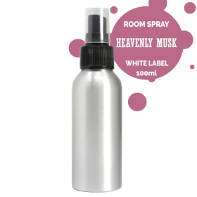 6x Premium Raumsprays - 100ml - Himmlischer Moschus - ohne Etikett
