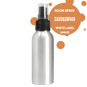 6x Premium Raumsprays - 100ml- Sandelholz - ohne Etikett