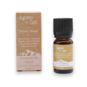 3x Ätherische Ölmischung - Orrest Head - Lavendel, Bergamotte und Wacholder
