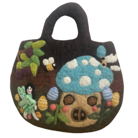 Feengarten-Filztasche - 35x27cm