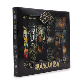 Banjara Buddha - Geschenkpackung mit 6 Räucherstäbchen-Packungen