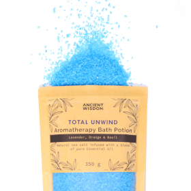 5x Aromatherapiebadesalz 350g - Totale Entspannung